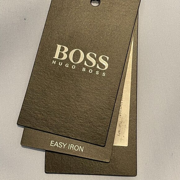 New Hugo Boss Dress Shirt Blue 16/41 NWT - Picture 3 of 10